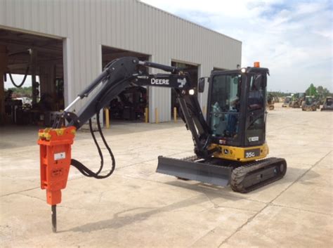 mini excavator hydraulic breaker rental 750 ft lbs|mini excavator breaker rental.